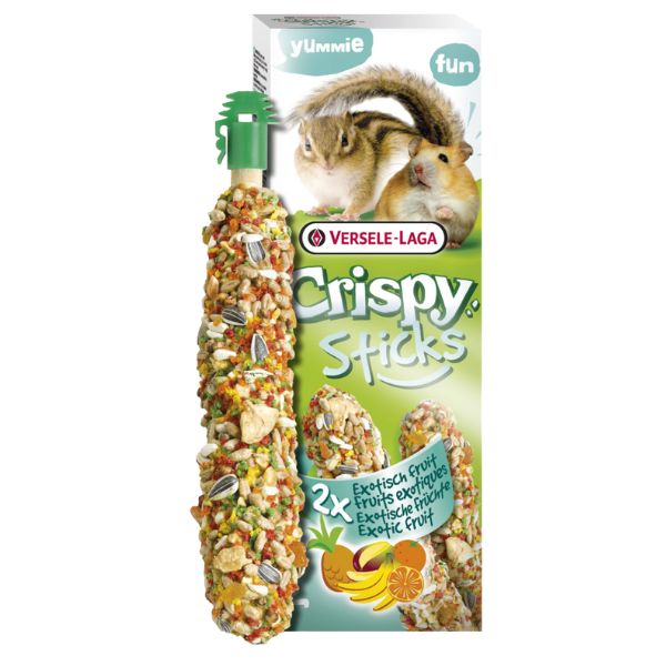 foto del prodotto versele laga crispy sticks - per criceti e scoiattoli - frutta esotica - spedizione gratis da 39€