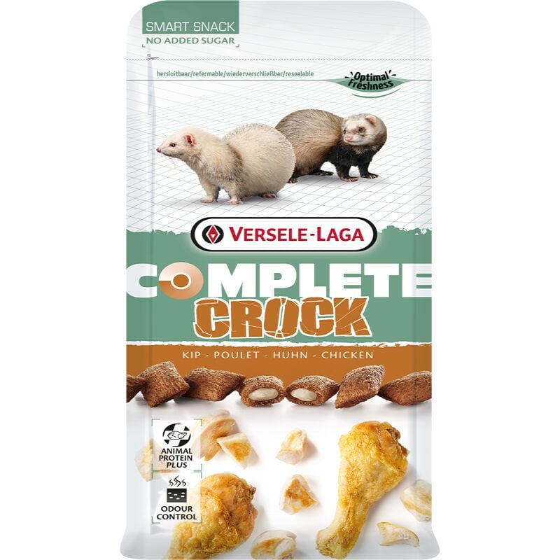foto del prodotto versele laga crock complete chicken 50g bocconcini al pollo per furetti