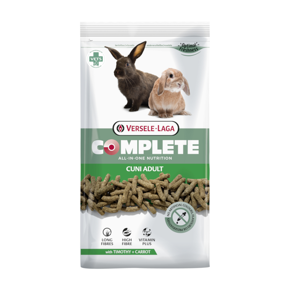 foto del prodotto versele laga cuni adult complete mangime per conigli 8 kg
