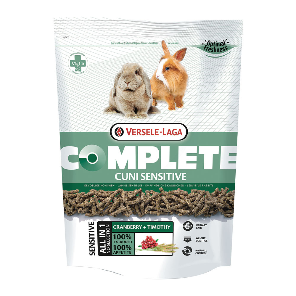 foto del prodotto versele laga cuni sensitive complete 500 gr mangime per conigli 1 ordine scegli lo sconto bzr5 bzr20 200 punti fedelt 