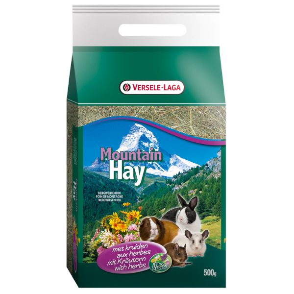 foto del prodotto versele laga fieno di montagna con erbe 500 gr mangime per conigli 1 ordine scegli lo sconto bzr5 bzr20 200 punti fedelt 