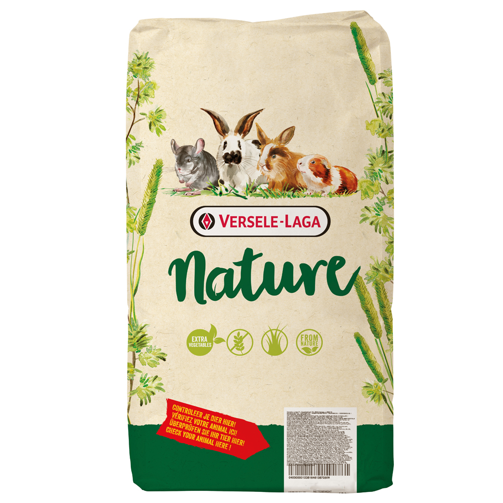 foto del prodotto versele laga nature cavia mangime per porcellini d india 9 kg