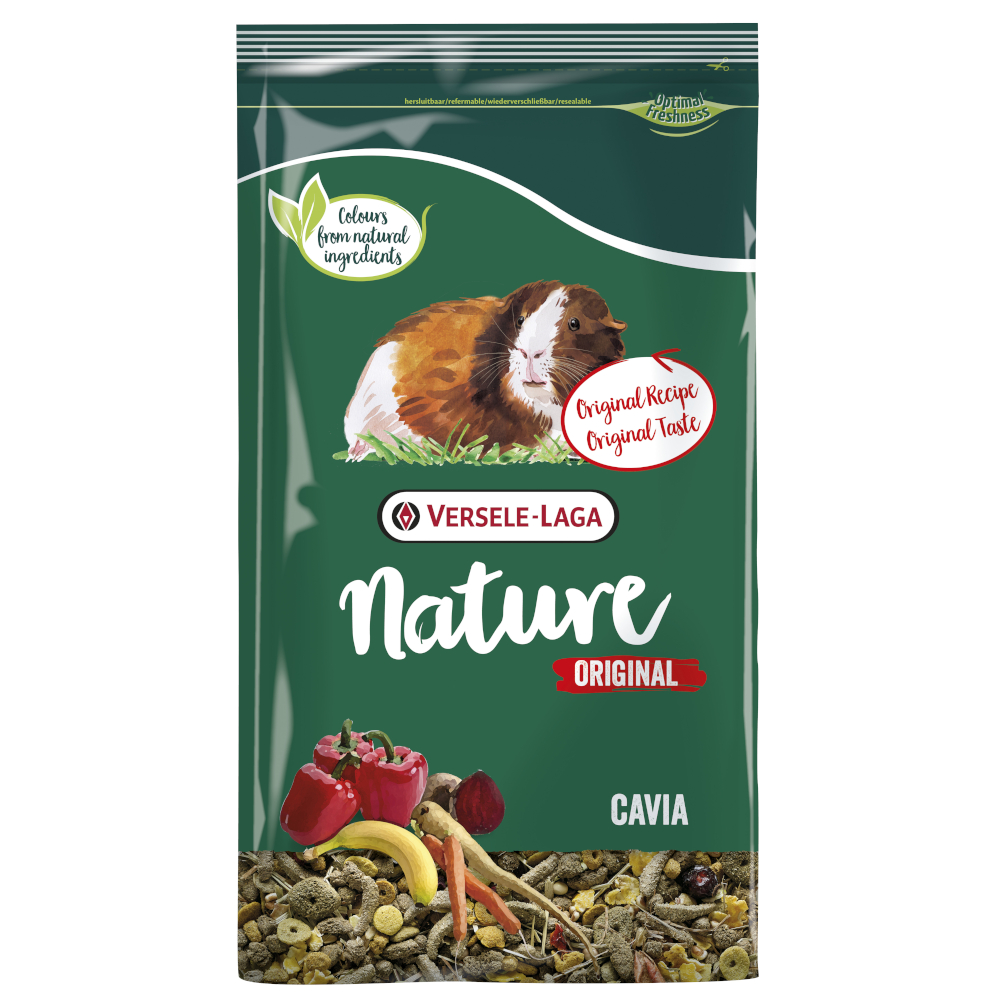 foto del prodotto versele laga nature original cavia mangime per porcellini d india 2,5 kg