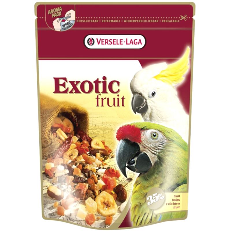foto del prodotto versele laga pappagalli exotic fruit 600gr