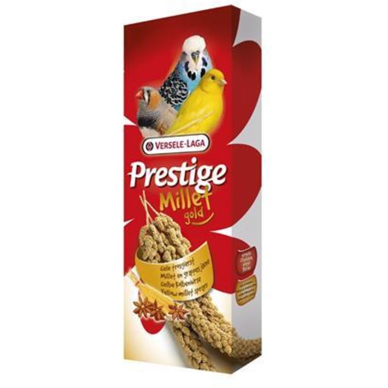 foto del prodotto versele laga prestige millet yellow 100 g di miglio giallo in spighe