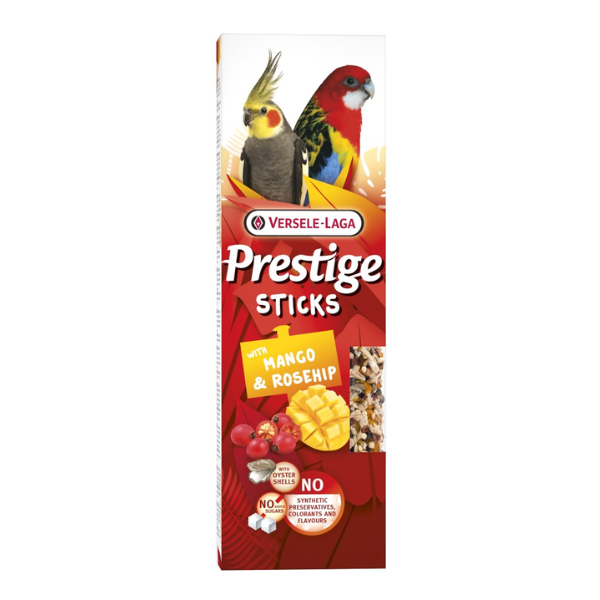 foto del prodotto versele laga stick per parrocchetti mango e rosa canina 140 gr mangime per uccelli 1 ordine scegli lo sconto bzr5 bzr20 200 punti fedelt 