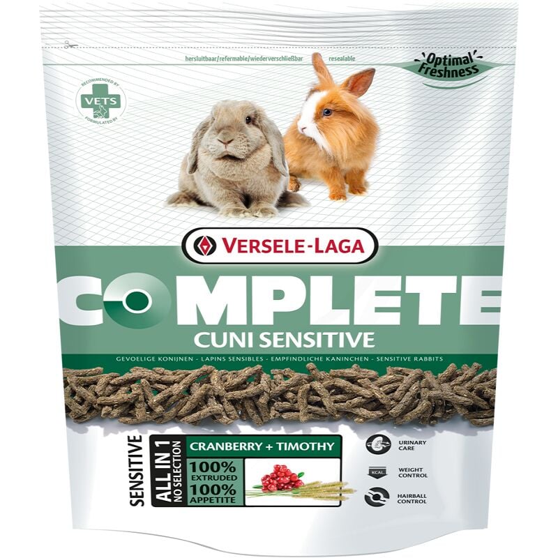 foto del prodotto versele-laga - versele laga cuni sensitive complete 500 g - estruso per conigli nani sensibili