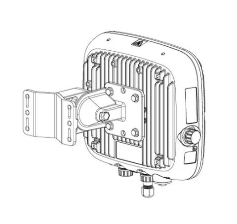 foto del prodotto vert. pole wall mount kit for