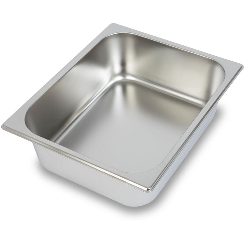 foto del prodotto vertes contenitore gastronorm gn 1 2 acciaio inossidabile profondit 100mm, igienico, resistente ai graffi, resistente alle temperature da 40 a