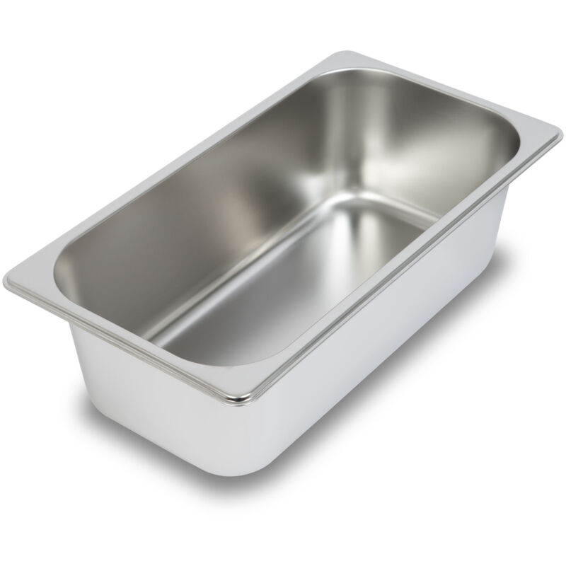 foto del prodotto vertes contenitore gastronorm gn 1 3 acciaio inossidabile profondit 100mm, igienico, resistente ai graffi, resistente alle temperature da 40 a