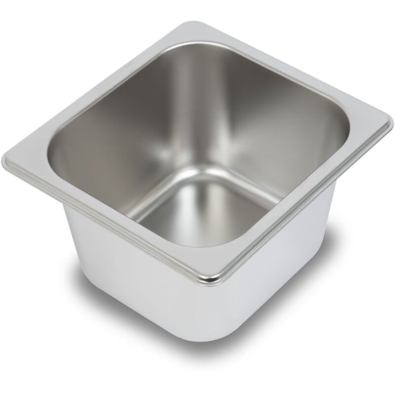 foto del prodotto vertes contenitore gastronorm gn 1 6 acciaio inossidabile profondit 100mm, igienico, resistente ai graffi, resistente alle temperature da 40 a