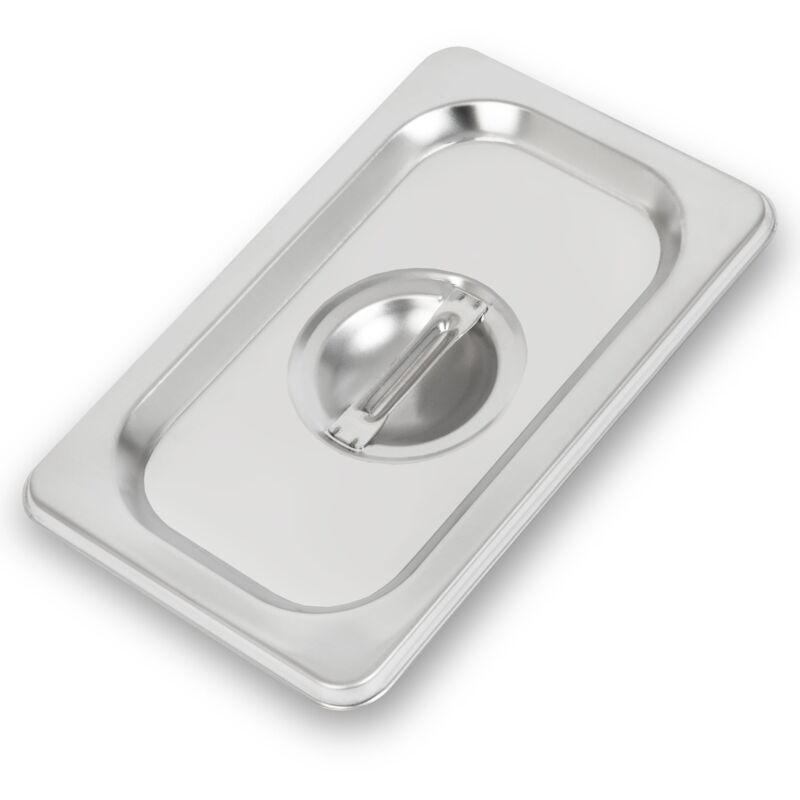 foto del prodotto vertes coperchio gastronorm gn 1 9 in acciaio inox profondit 100 mm, igienico, resistente ai graffi, resistente alle temperature da 40 a