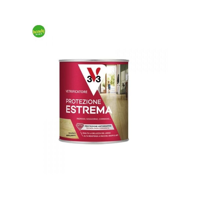 foto del prodotto vertificatore v33 protezione estrema per parquet lt0,75 incolore brillante