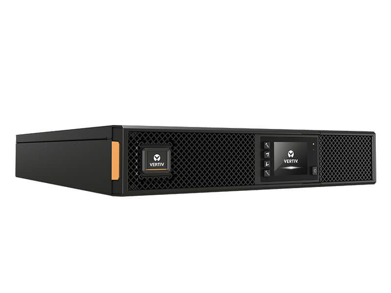 foto del prodotto vertiv liebert gxt5 2000irt2uxl gruppo di continuit ups doppia conversione online 2 kva 2000 w 8 presa e ac