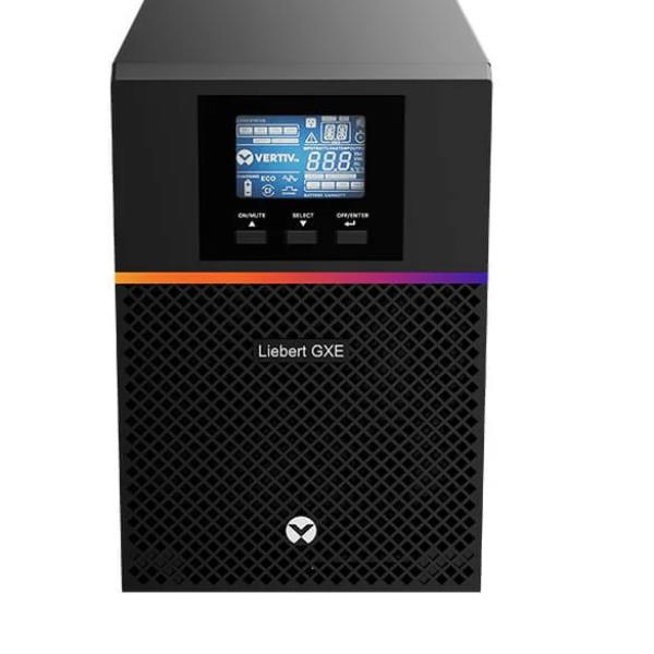 foto del prodotto vertiv liebert ups tower gxe da 1000 va 900 w 230 v con tecnologia online a doppia conversione batteria vrla al piombo acido