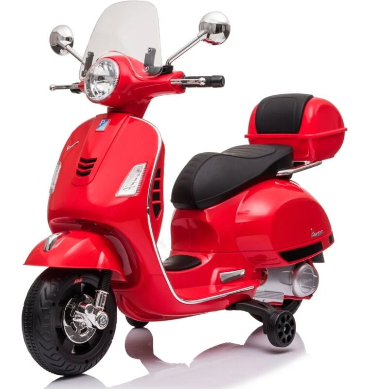 foto del prodotto vespa elettrica per bambini gt 6v 3 a 6 anni con lettore mp3