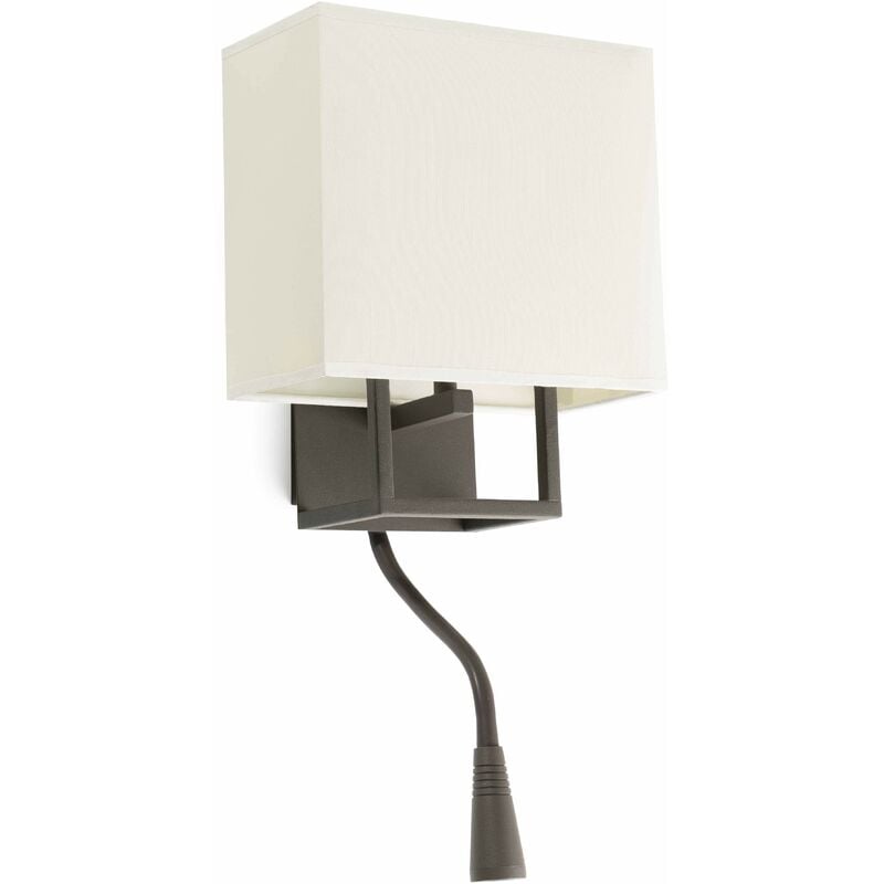 foto del prodotto vesper, applique con lettore led per interi faro barcelona