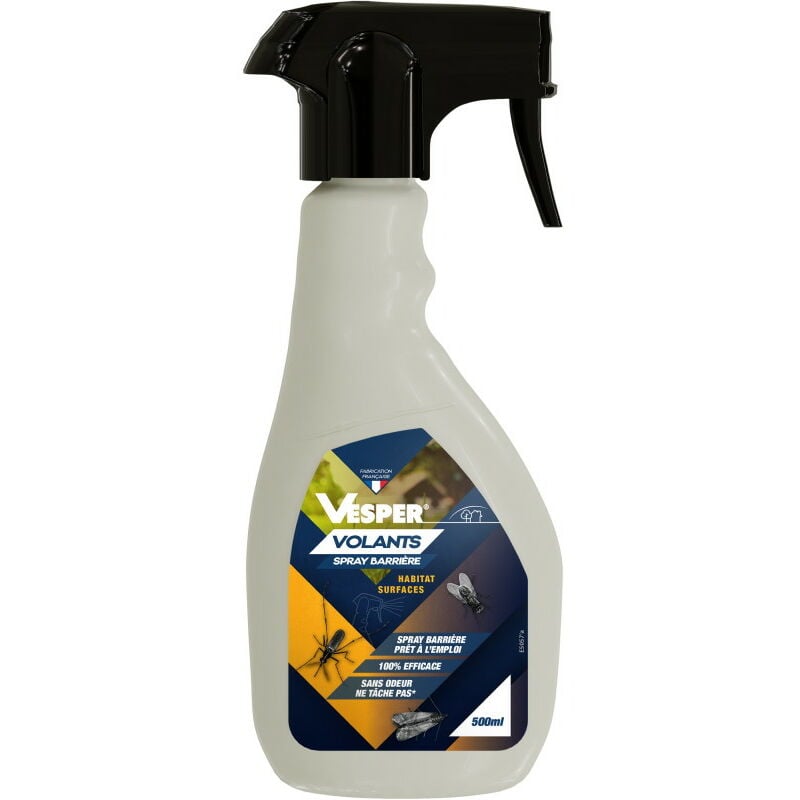 foto del prodotto vesper spray barriera per insetti volanti 500 ml inodore, non macchia
