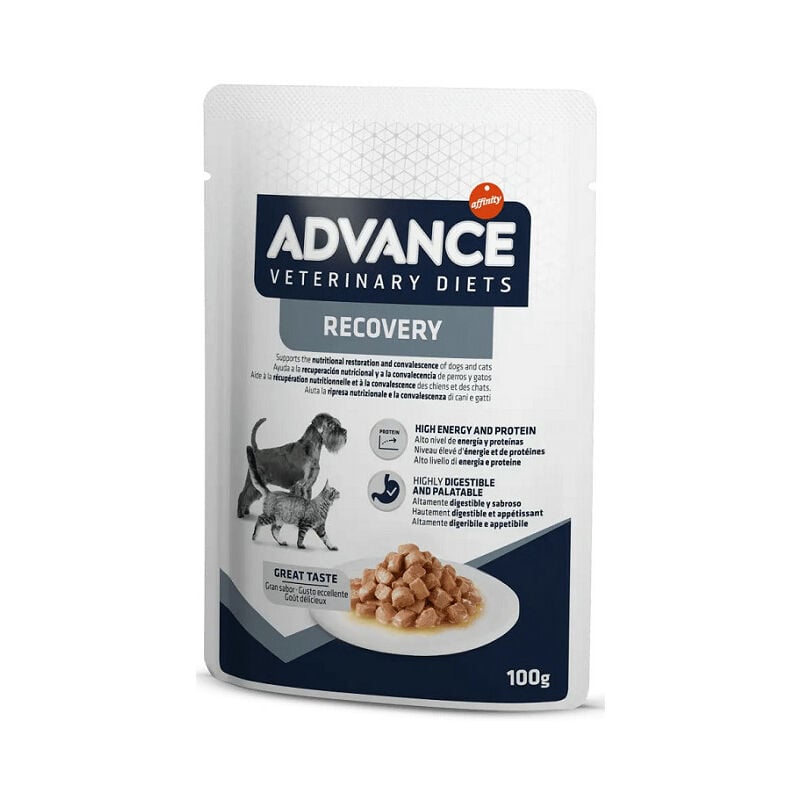 foto del prodotto veterinary diets recovery per cani e gatti bst da 100 gr advance