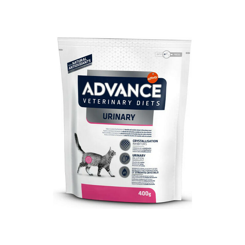 foto del prodotto veterinary diets urinary per gatti da 400 gr advance