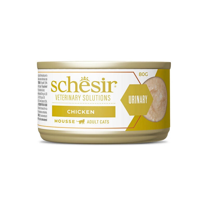 foto del prodotto veterinary solutions urinary per gatti mousse al pollo da schesir