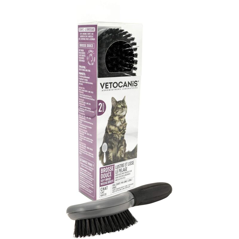 foto del prodotto vetocanis spazzola dolce gatto