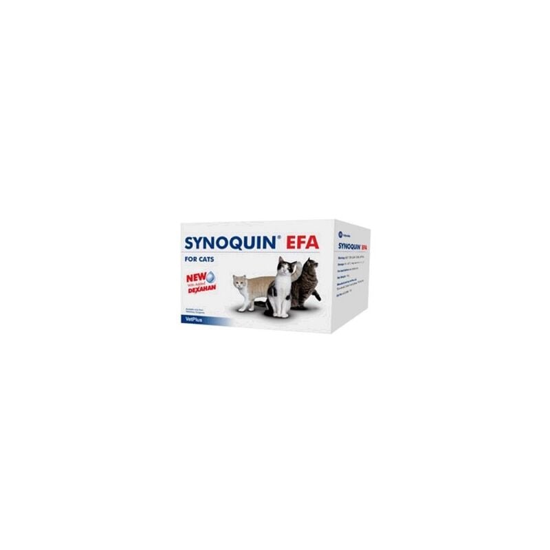foto del prodotto vetplus sinoquin efa cat food complement per l assistenza all articolazione. 30 capsule