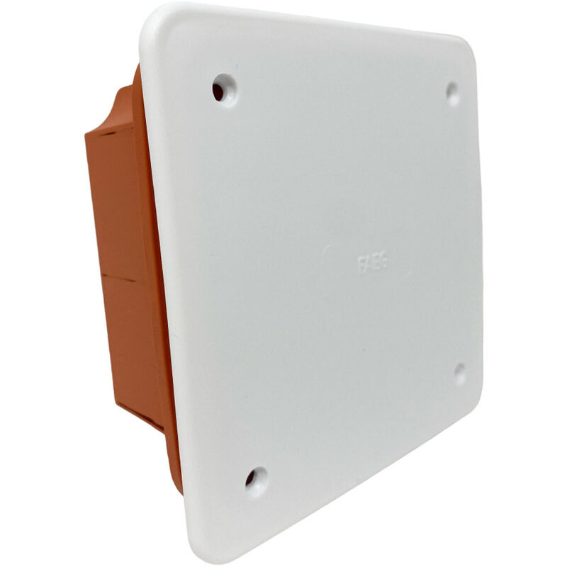 foto del prodotto vetrineinrete 4 scatola di derivazione cassetta da incasso con coperchio e viti scatola per apparecchiature elettriche ip40 92x92x45 mm
