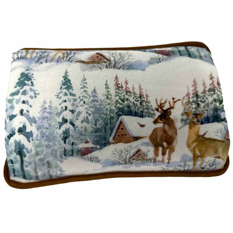 foto del prodotto vetrineinrete borsa d acqua calda elettrica scaldamani con tasca scaldino per mani corpo 25x17 cm