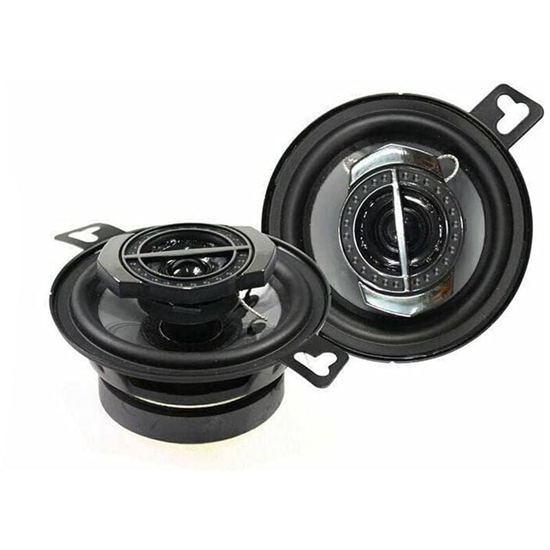 foto del prodotto vetrineinrete casse per auto 150 watt 2 vie coppia di altoparlanti coassiali stereo tweeter woofer 87 mm 150w