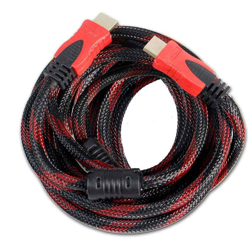 foto del prodotto vetrineinrete cavo da hdmi a hdmi maschio a maschio schermato con filtri da 15 metri per video ad alta definizione risoluzione 1080p con connettori