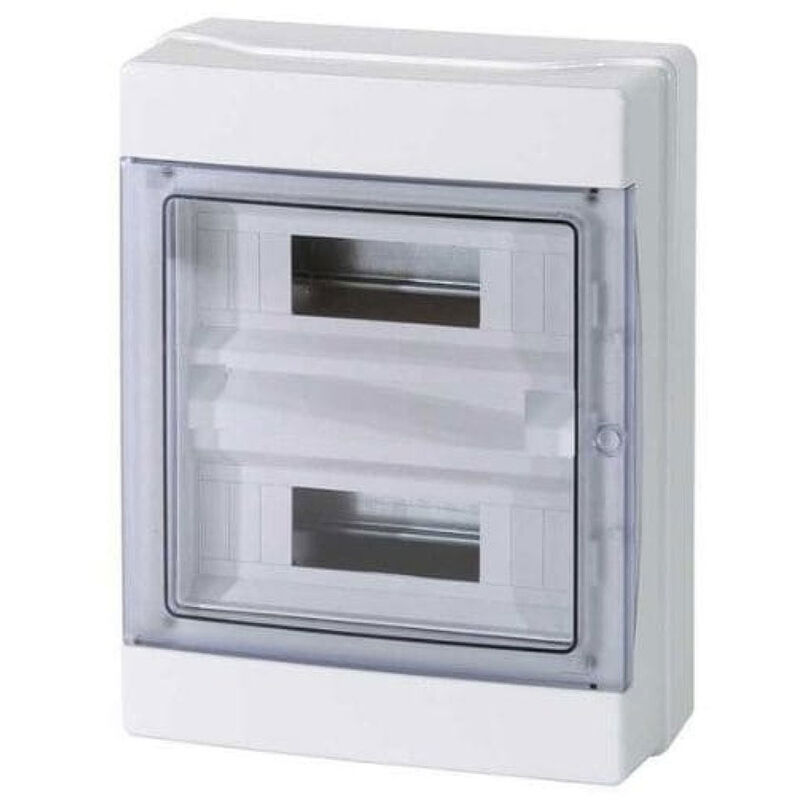 foto del prodotto vetrineinrete centralino da parete 24 moduli con portello quadro elettrico a stagno ip65 300x400x140 mm