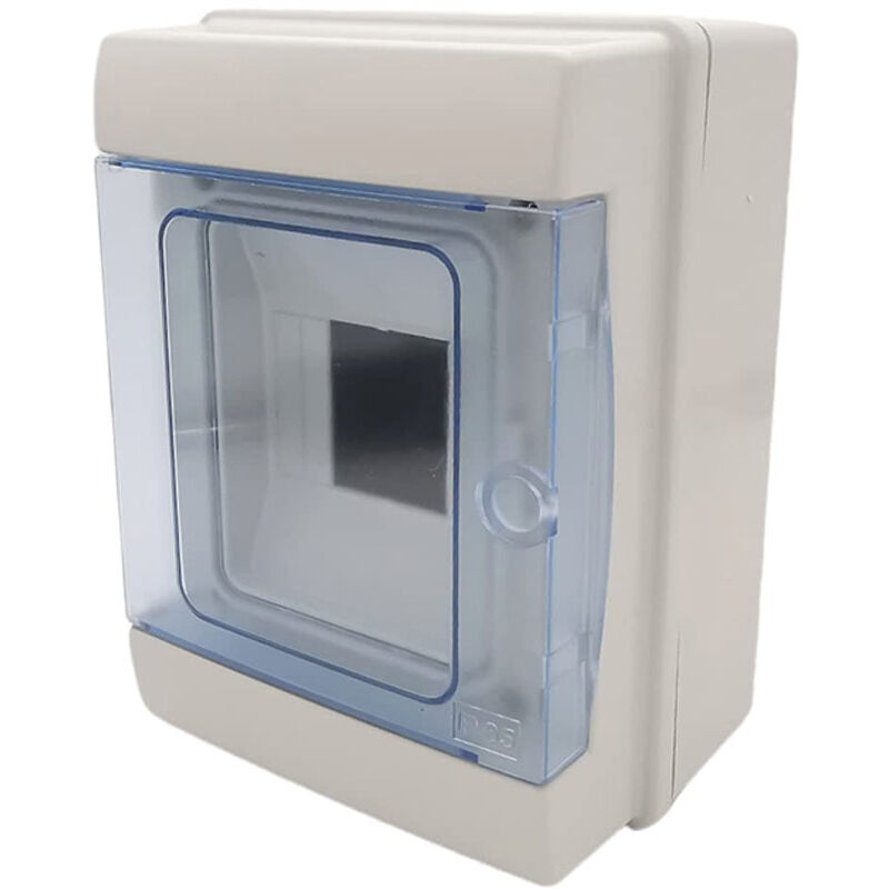 foto del prodotto vetrineinrete centralino da parete 4 moduli con portello quadro elettrico a stagno ip65 145x200x105 mm