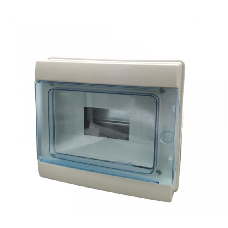 foto del prodotto vetrineinrete centralino da parete 8 moduli con portello quadro elettrico a stagno ip65 215x200x105 mm