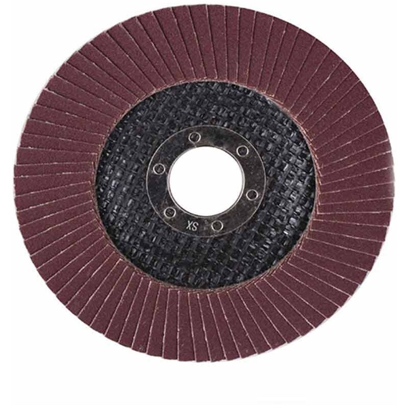 foto del prodotto vetrineinrete disco lamellare per smerigliatrice angolare disco lamellare abrasivo per lucidare e sgrossare 180 mm p120