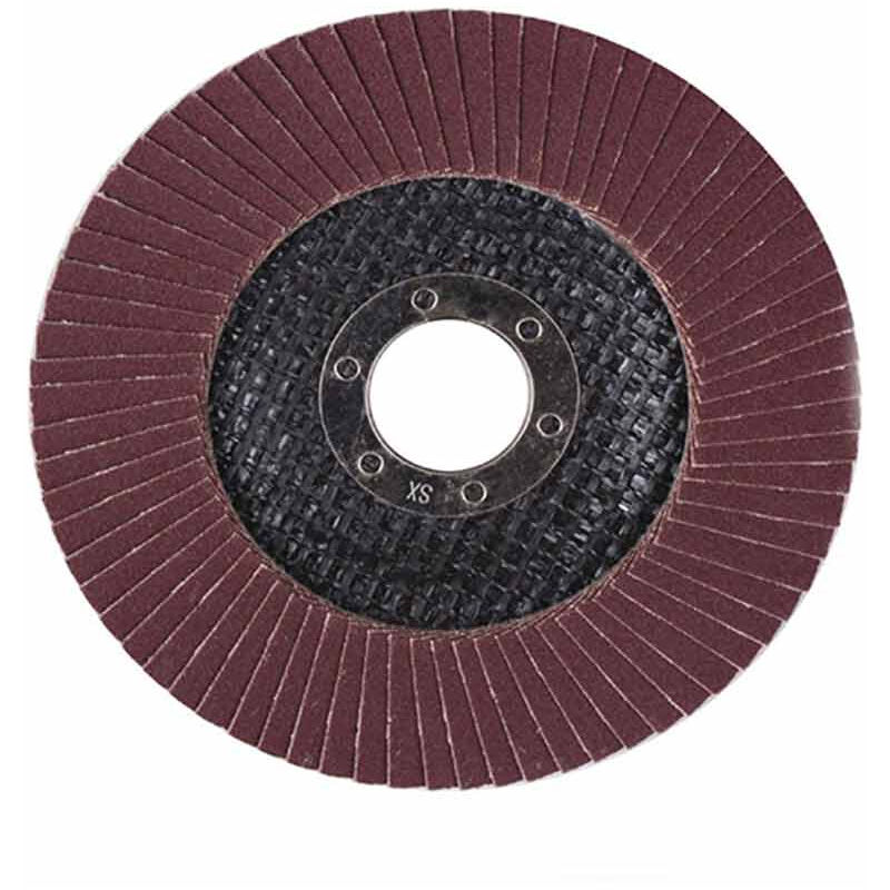 foto del prodotto vetrineinrete disco lamellare per smerigliatrice angolare disco lamellare abrasivo per lucidare e sgrossare 180 mm p60