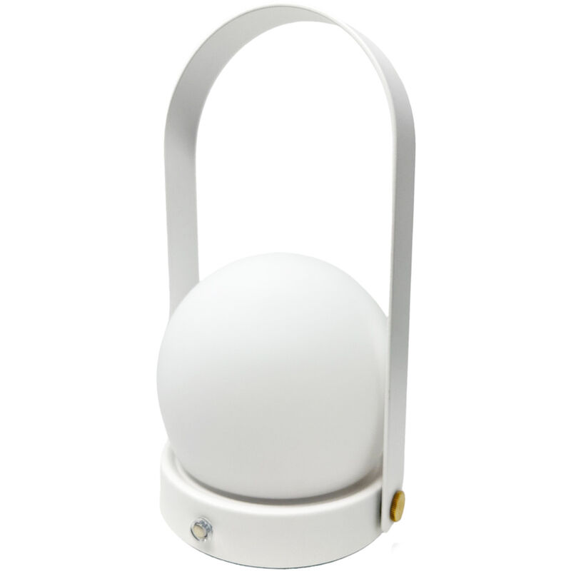 foto del prodotto vetrineinrete lampada a led da tavolo ricaricabile portatile lume da comodino tre colorazione di luce fredda calda e naturale