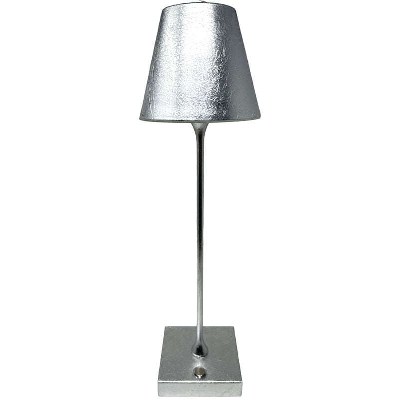 foto del prodotto vetrineinrete lampada bistrot touch da tavolo a led ricaricabile usb 10 watt lume decorativo tripla colorazione di luce