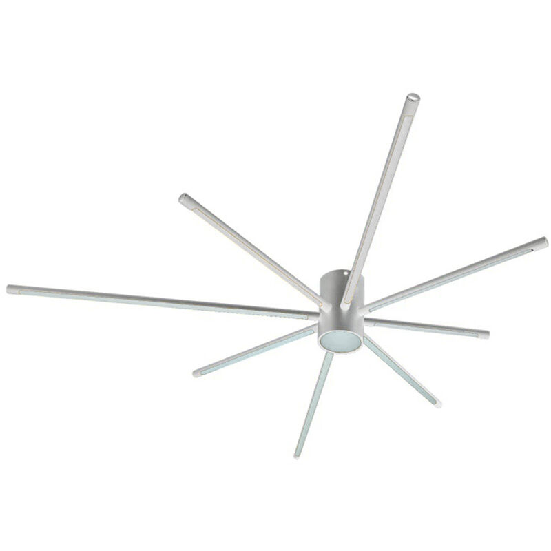foto del prodotto vetrineinrete lampadario da soffitto a led 43 watt plafoniera lampada moderna bianco luce 3000k