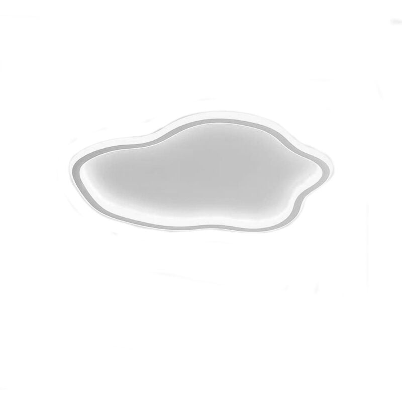 foto del prodotto vetrineinrete plafoniera a led ondulata forma a nuvola 43 watt luce fredda 6500k