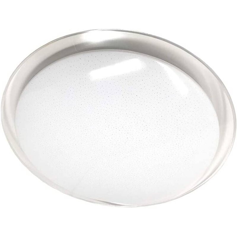 foto del prodotto vetrineinrete plafoniera da soffitto dimmerabile a led 48 watt rotonda tripla temperatura di luce bianca calda naturale 6500k 3000k 4000k