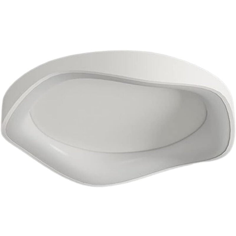 foto del prodotto vetrineinrete plafoniera led a onda 38 watt ultra moderna tre colorazione di luce fredda 6500k calda 3000k naturale 4000k