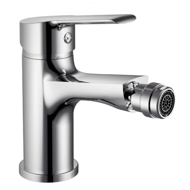 foto del prodotto vetrineinrete rubinetto per bagno moderno miscelatore orientabile bidet in ottone cromato lucido