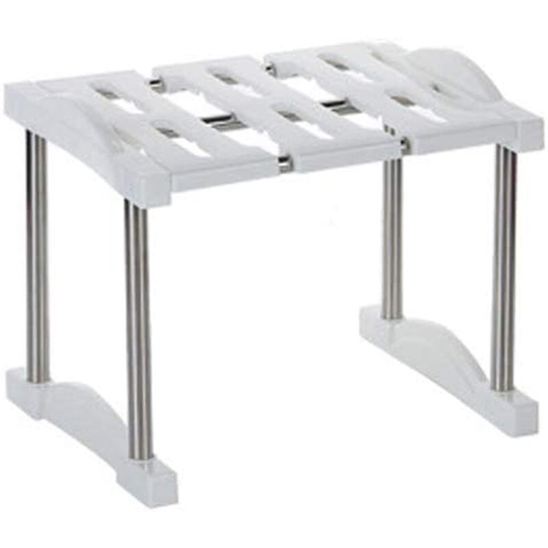 foto del prodotto vetrineinrete - scaffale sottolavello mensola salvaspazio portaoggetti organaizer da cucina bagno varie dimensioni