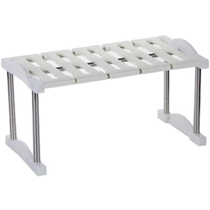 foto del prodotto vetrineinrete - scaffale sottolavello mensola salvaspazio portaoggetti organaizer da cucina bagno varie dimensioni