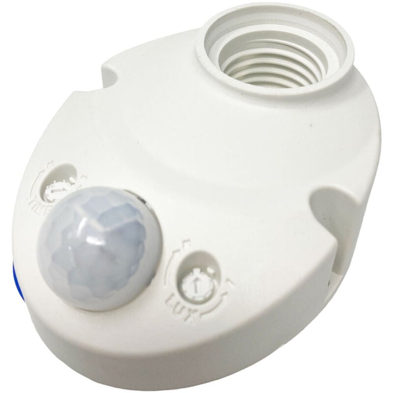 foto del prodotto vetrineinrete sensore di movimento 360 pir infrarossi con attacco e27 rilevatore di presenza per lampadine 60 watt