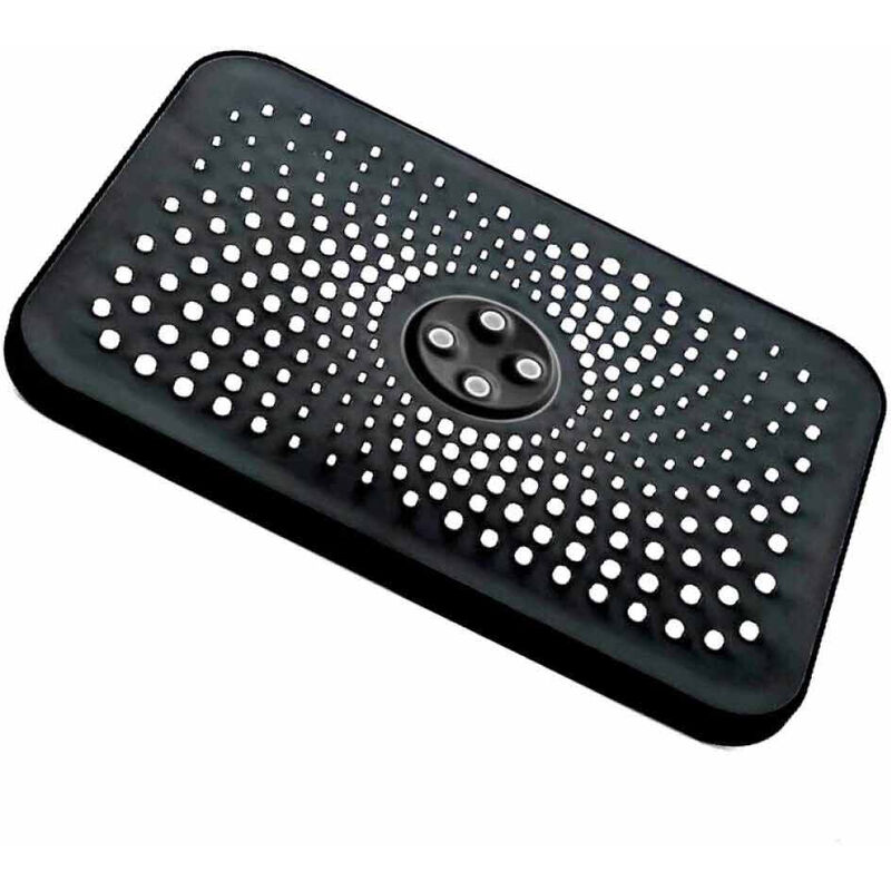 foto del prodotto vetrineinrete soffione per doccia da bagno rettangolare 28,5x 19 cm in abs doccetta con filtro anticalcare alta pressione