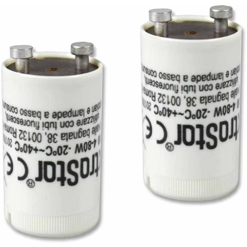 foto del prodotto vetrineinrete starter elettrico per neon lampada fluorescente da 4w a 80w universale per tubi lampade fluorescenti