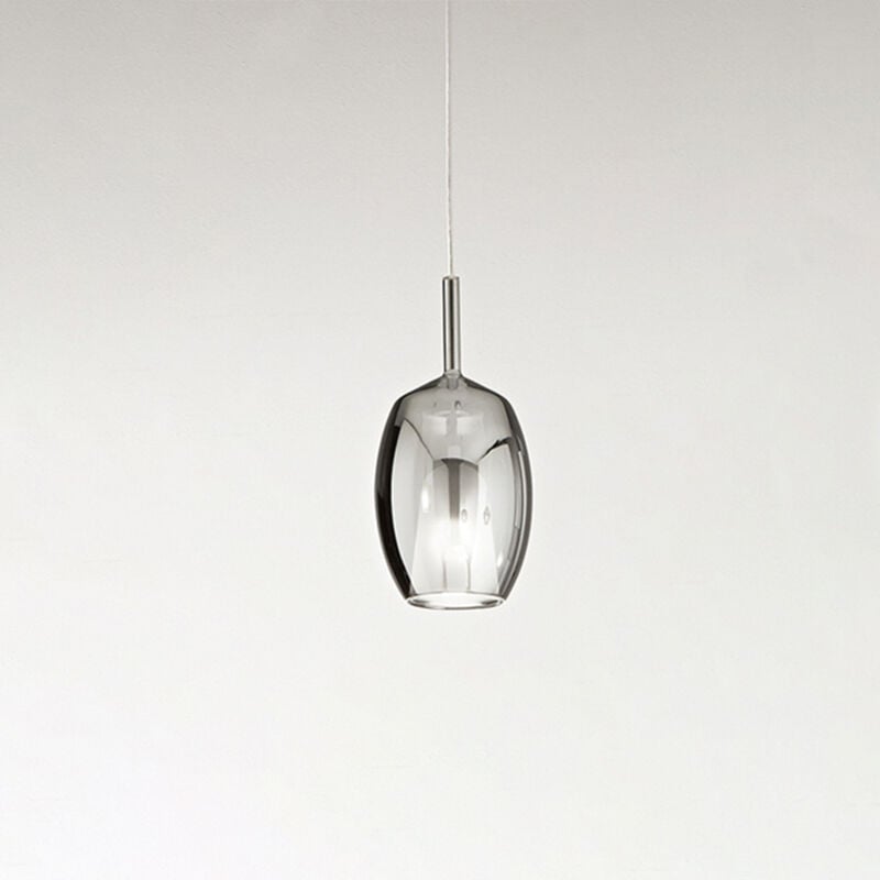 foto del prodotto vetro borosilicato contemporaneo rain fum specchiato d17 senza rosone