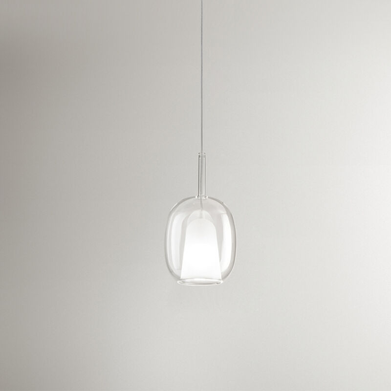 foto del prodotto vetro borosilicato contemporaneo rain trasparente d17,5 senza rosone